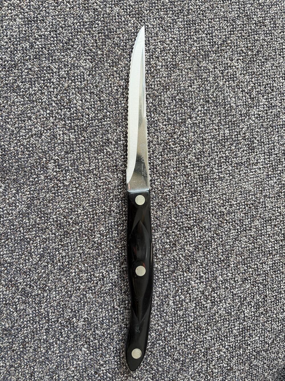 Cutco 1721 Kitchen Knife Dark Brown Handle Cutco USA